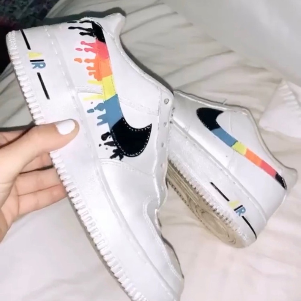Hand Painted Nike Air Force 1’s